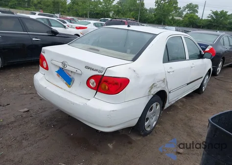 2003 Toyota Corolla Ce из США, поврежденный, VIN 1NXBR32E93Z096888